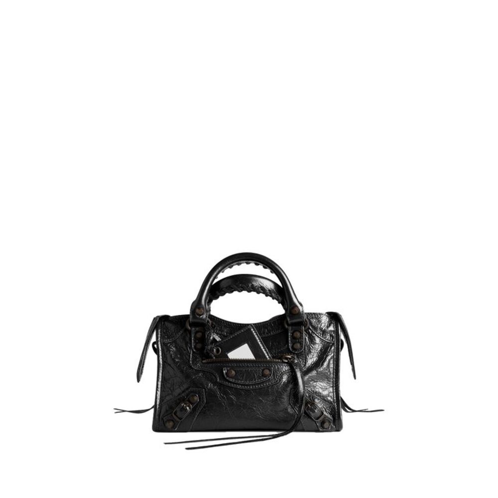 Balenciaga Women Borsa Le City Mini In Pelle Arena